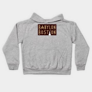 Babylon Boston Theme for Light Backgrounds Kids Hoodie